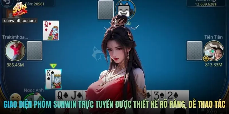 Phỏm Sunwin - Trò Chơi Trí Tuệ Quen Thuộc Với Sức Hút Bền Bỉ 1 Giao Diện Bàn Phỏm Sunwin Trực Tuyến Được Thiết Kế Rõ Ràng, Dễ Thao Tác